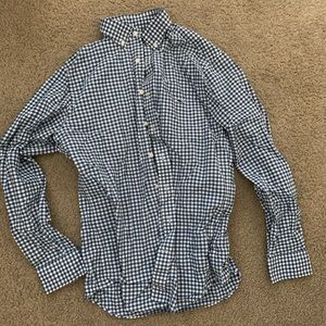 Vineyard Vines Gingham Performance Tucker Slim Fit